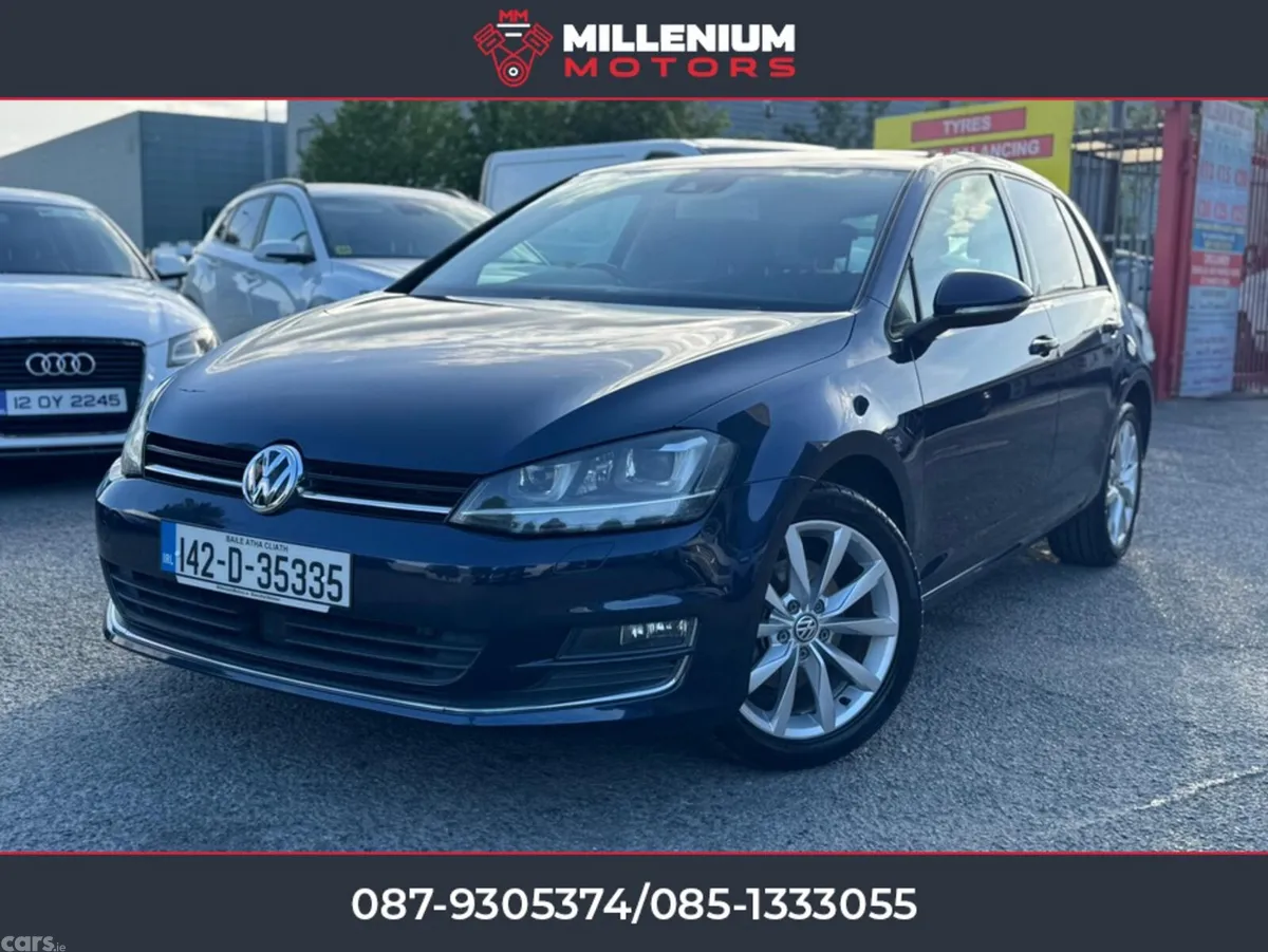 Volkswagen Golf Hatchback, Petrol, 2014, Blue