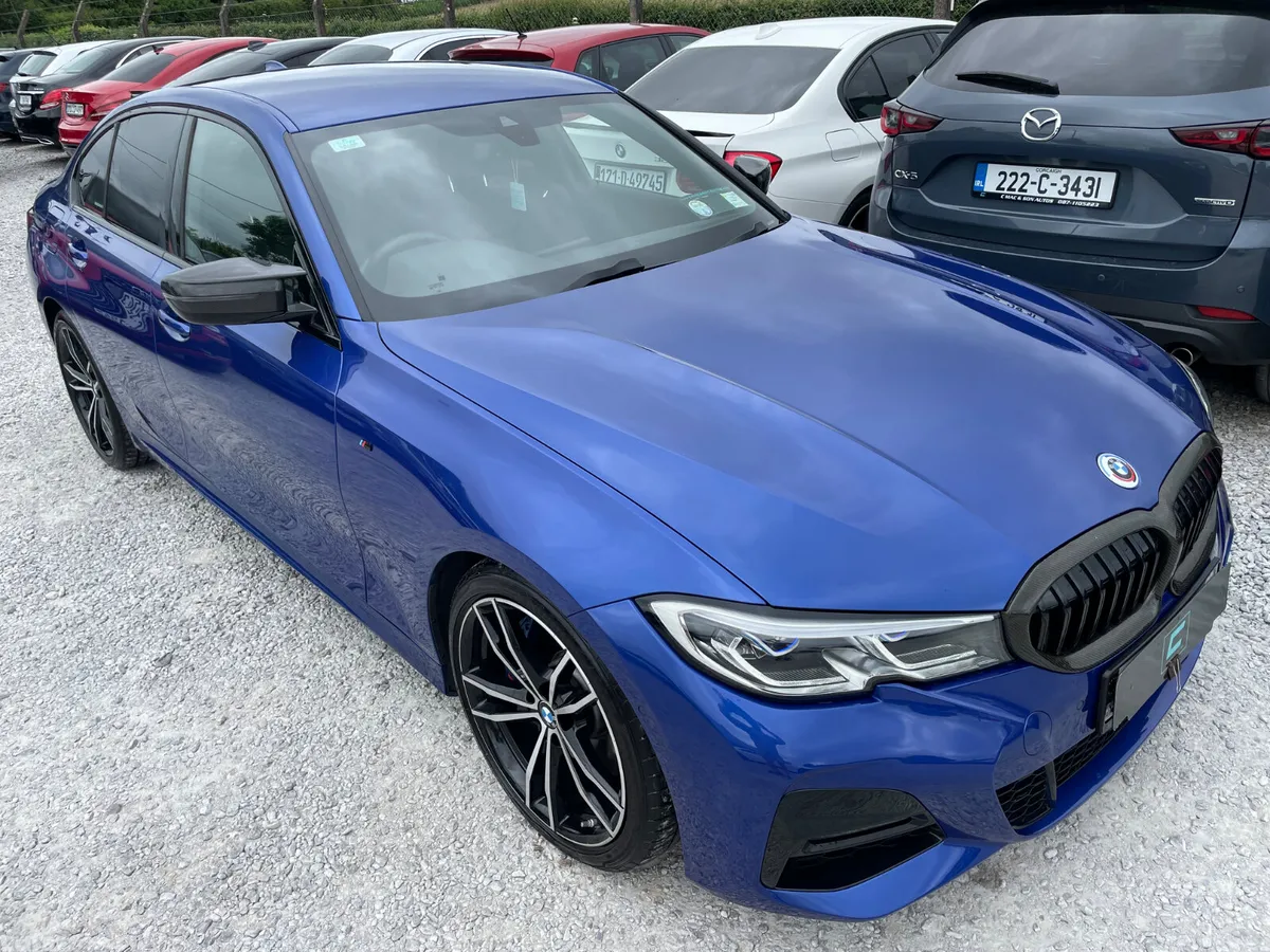 BMW 3-Series Saloon, Petrol, 2019, Blue