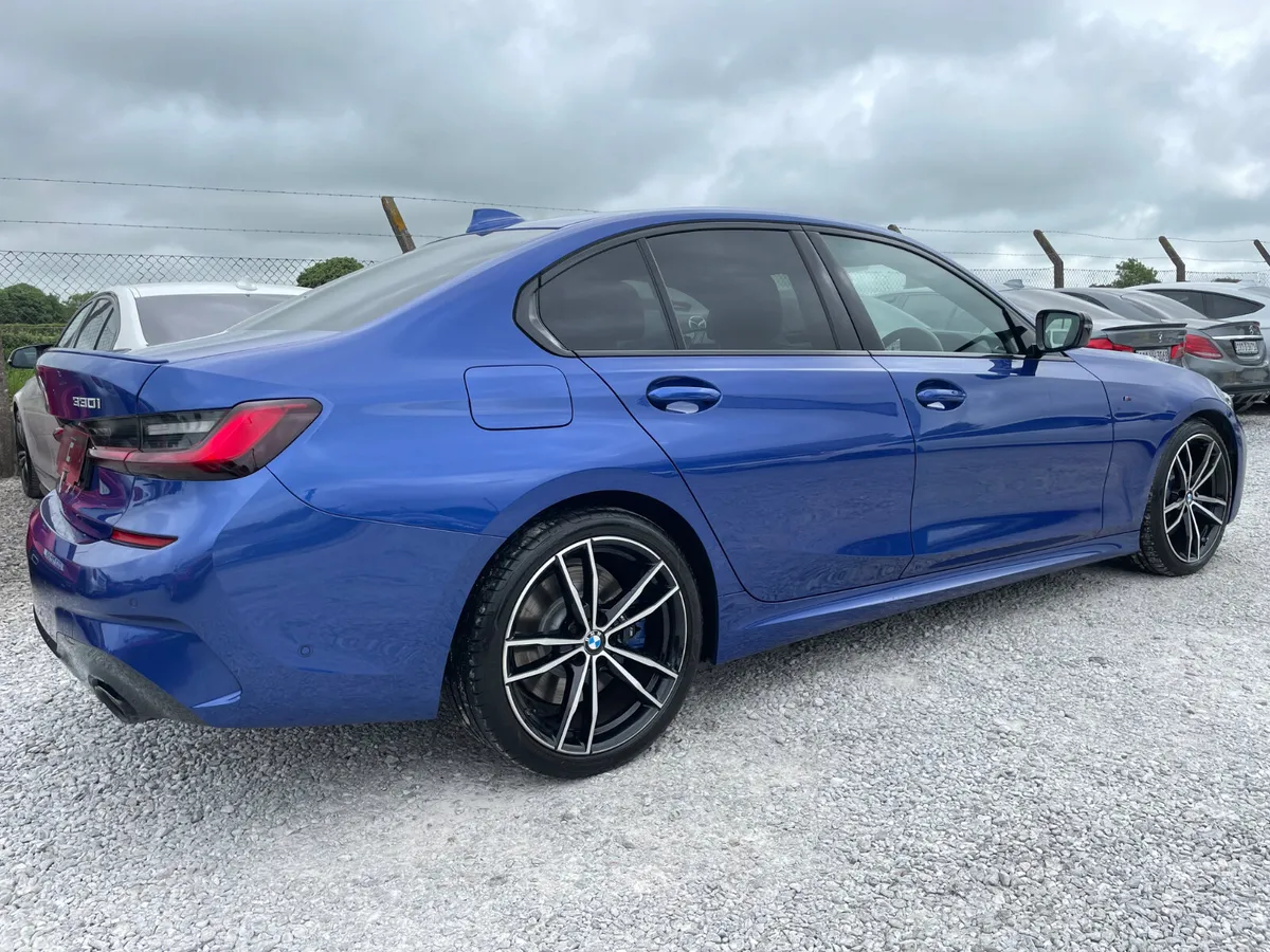 BMW 3-Series Saloon, Petrol, 2019, Blue