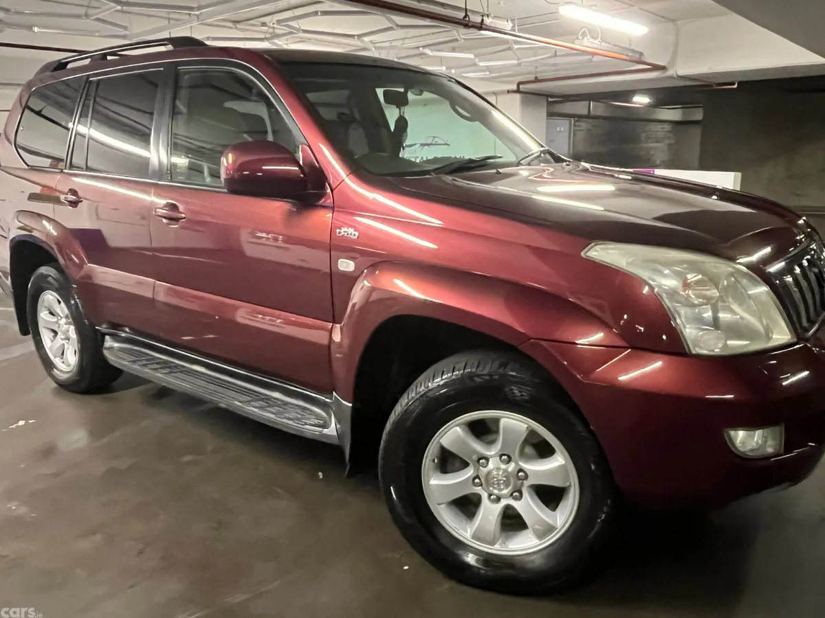Toyota Land Cruiser SUV, Diesel, 2006, Red