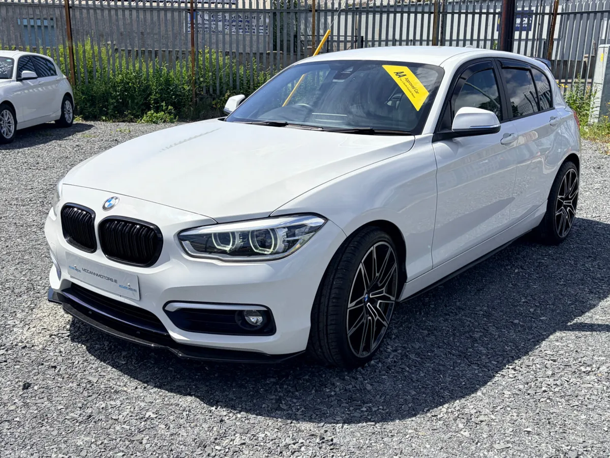 BMW 1-Series Hatchback, Petrol, 2017, White