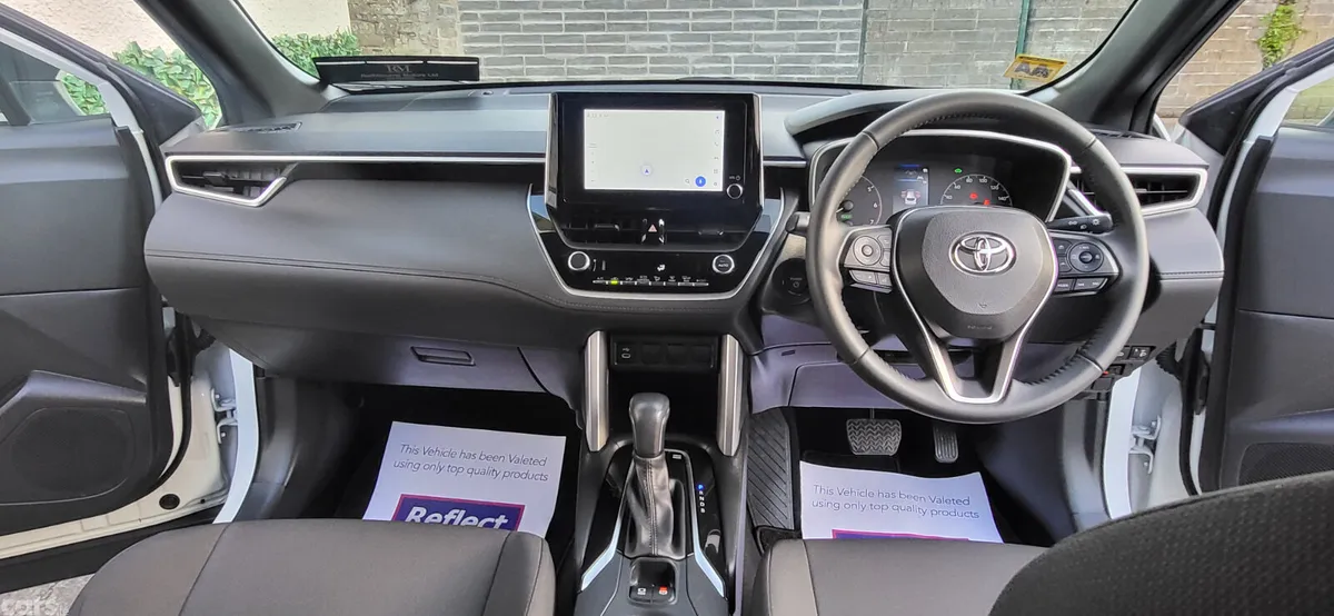 Toyota Corolla Cross SUV, Petrol Hybrid, 2024, White