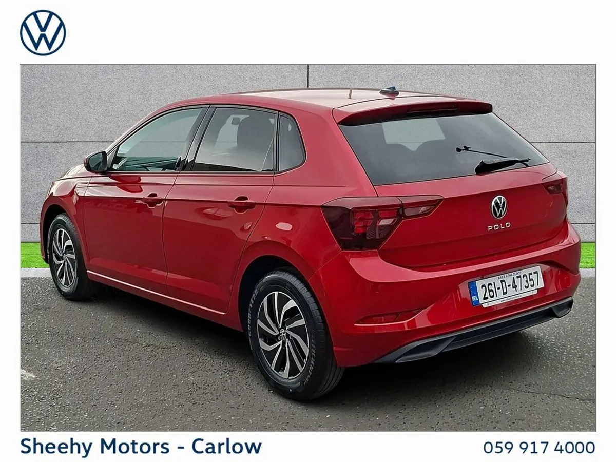 Volkswagen Polo Hatchback, Petrol, 2026, Red