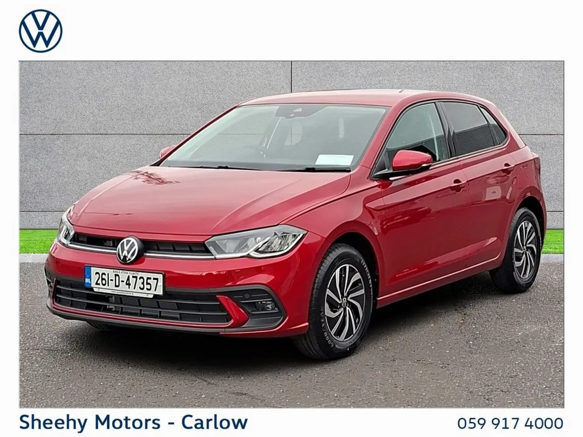 Volkswagen Polo Hatchback, Petrol, 2026, Red