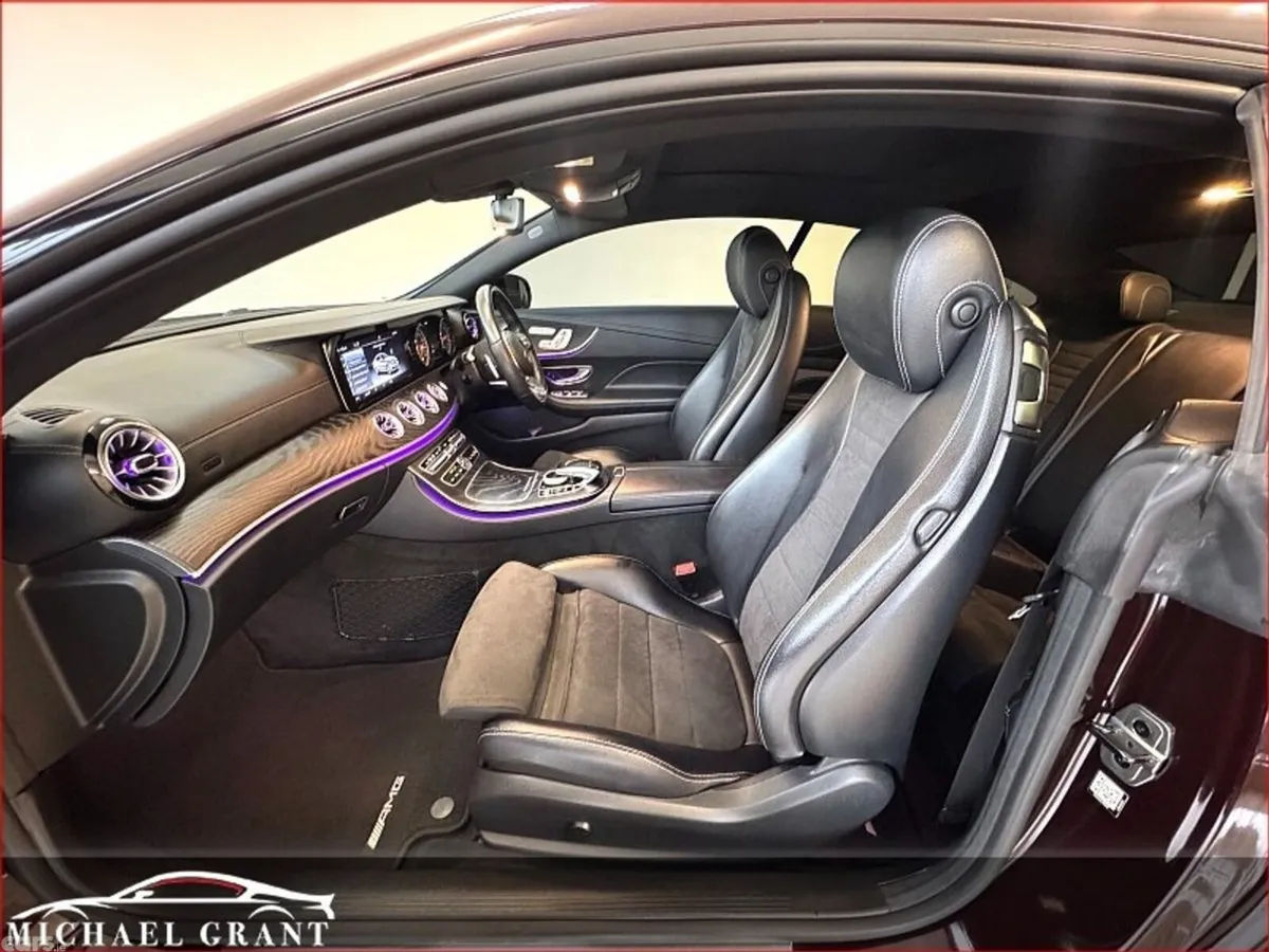 Mercedes-Benz E-Class Coupe, Diesel, 2018, Red