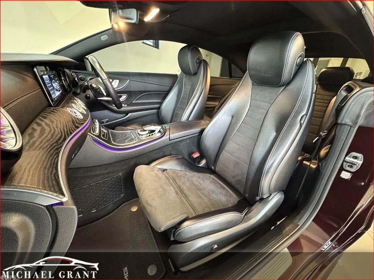 Mercedes-Benz E-Class Coupe, Diesel, 2018, Red