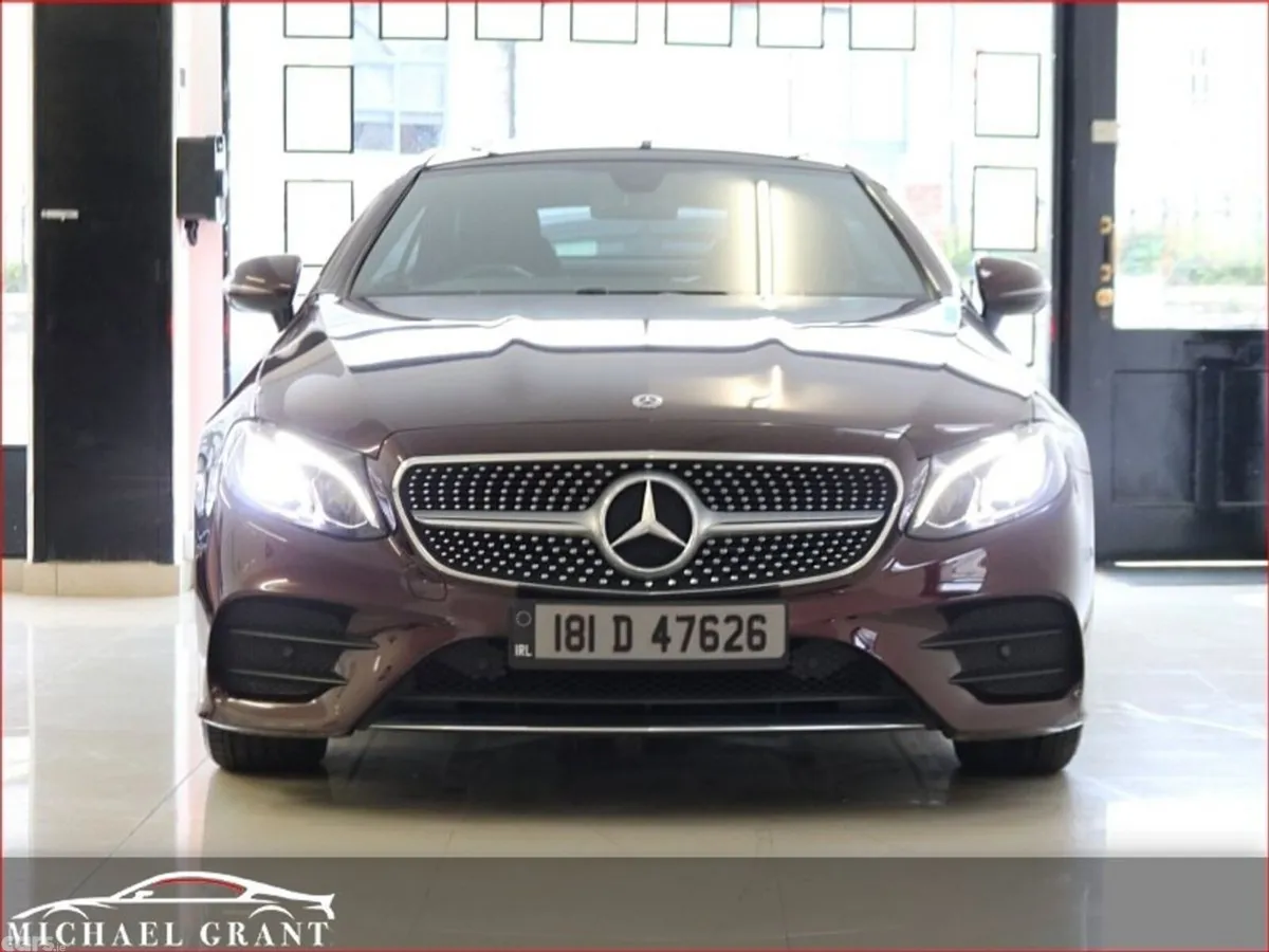 Mercedes-Benz E-Class Coupe, Diesel, 2018, Red