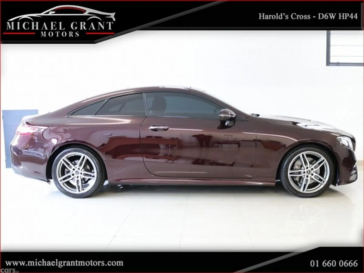 Mercedes-Benz E-Class Coupe, Diesel, 2018, Red