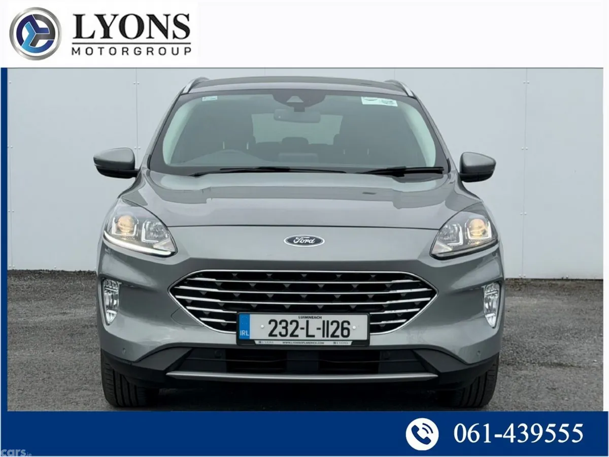 Ford Kuga SUV, Petrol Plug-in Hybrid, 2023, Grey
