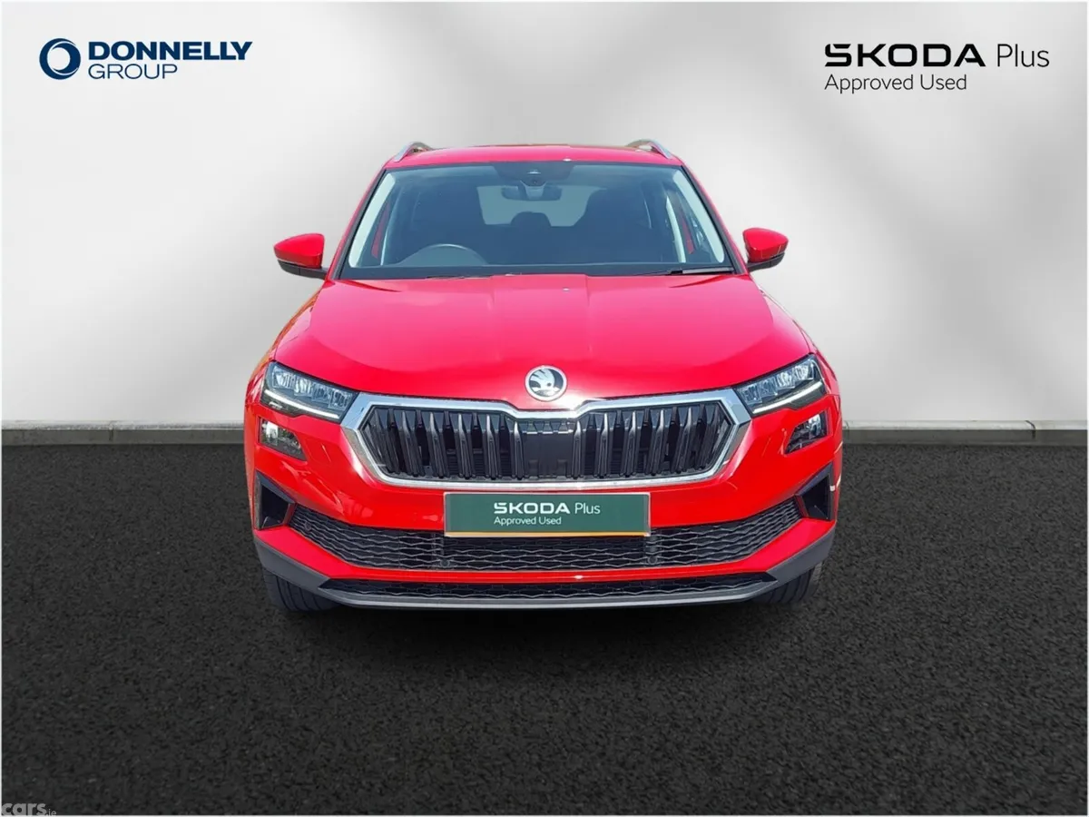 Skoda Karoq Estate, Petrol, 2025, Red