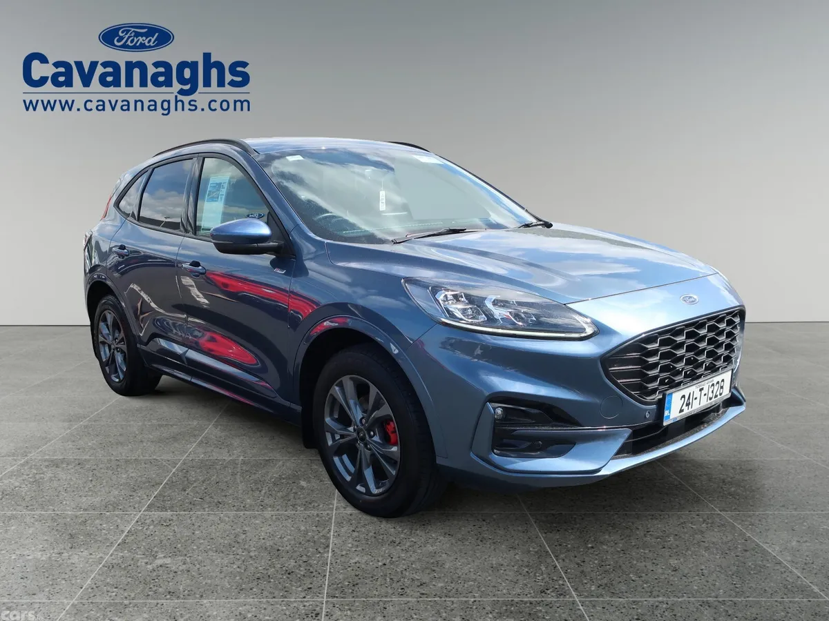 Ford Kuga SUV, Petrol Plug-in Hybrid, 2024, Blue