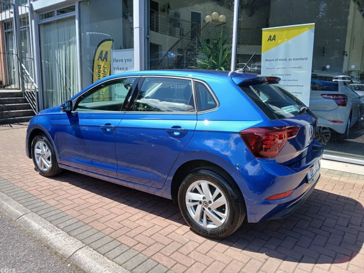Volkswagen Polo Hatchback, Petrol, 2023, Blue