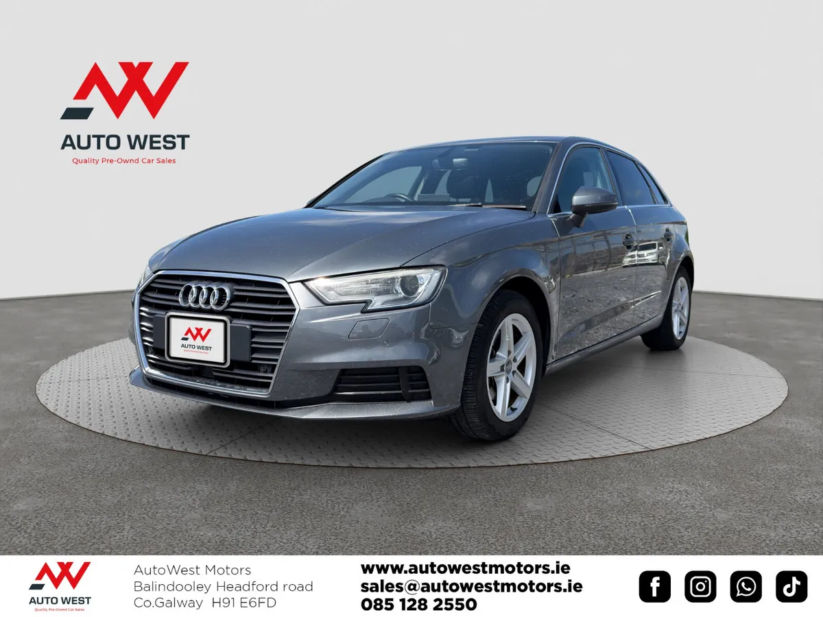 Audi A3 Hatchback, Petrol, 2017, Grey