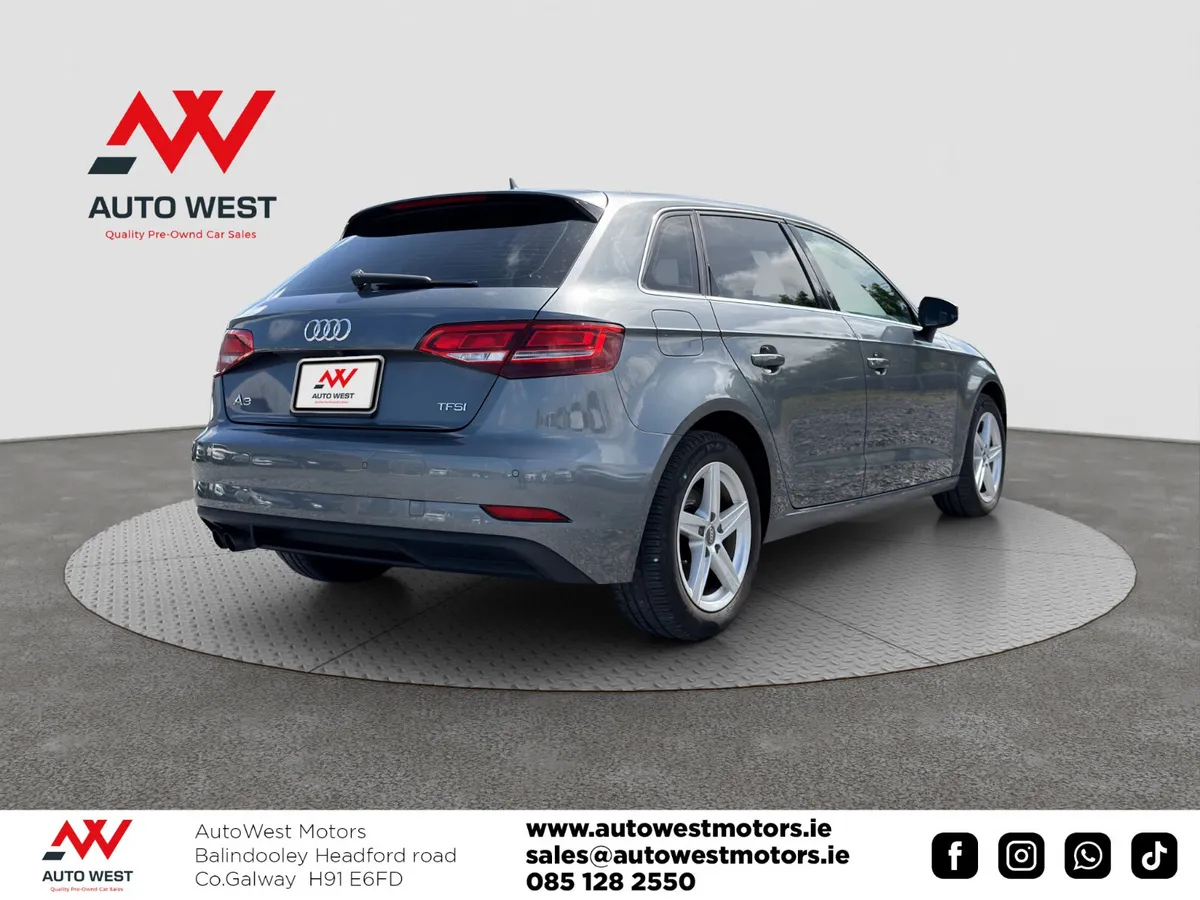 Audi A3 Hatchback, Petrol, 2017, Grey