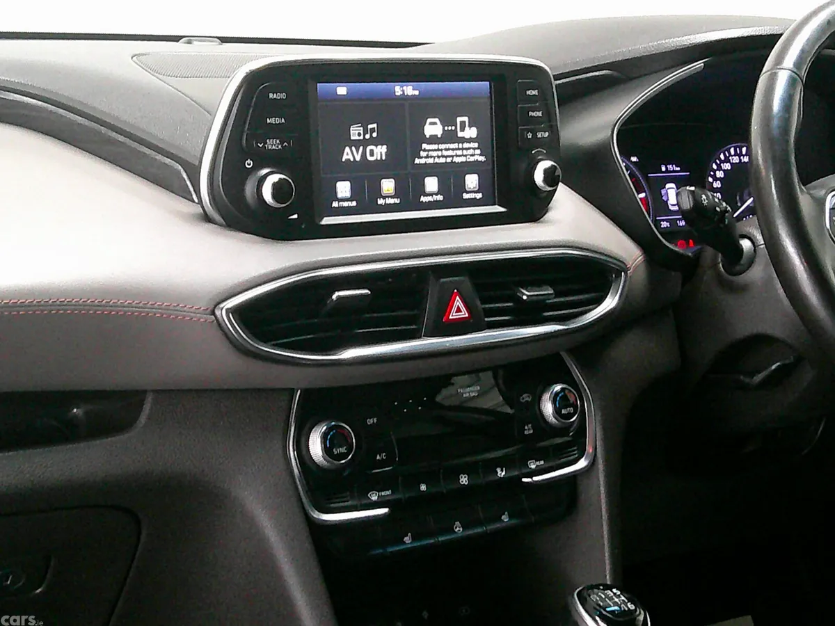 Hyundai Santa Fe SUV, Diesel, 2019, Blue