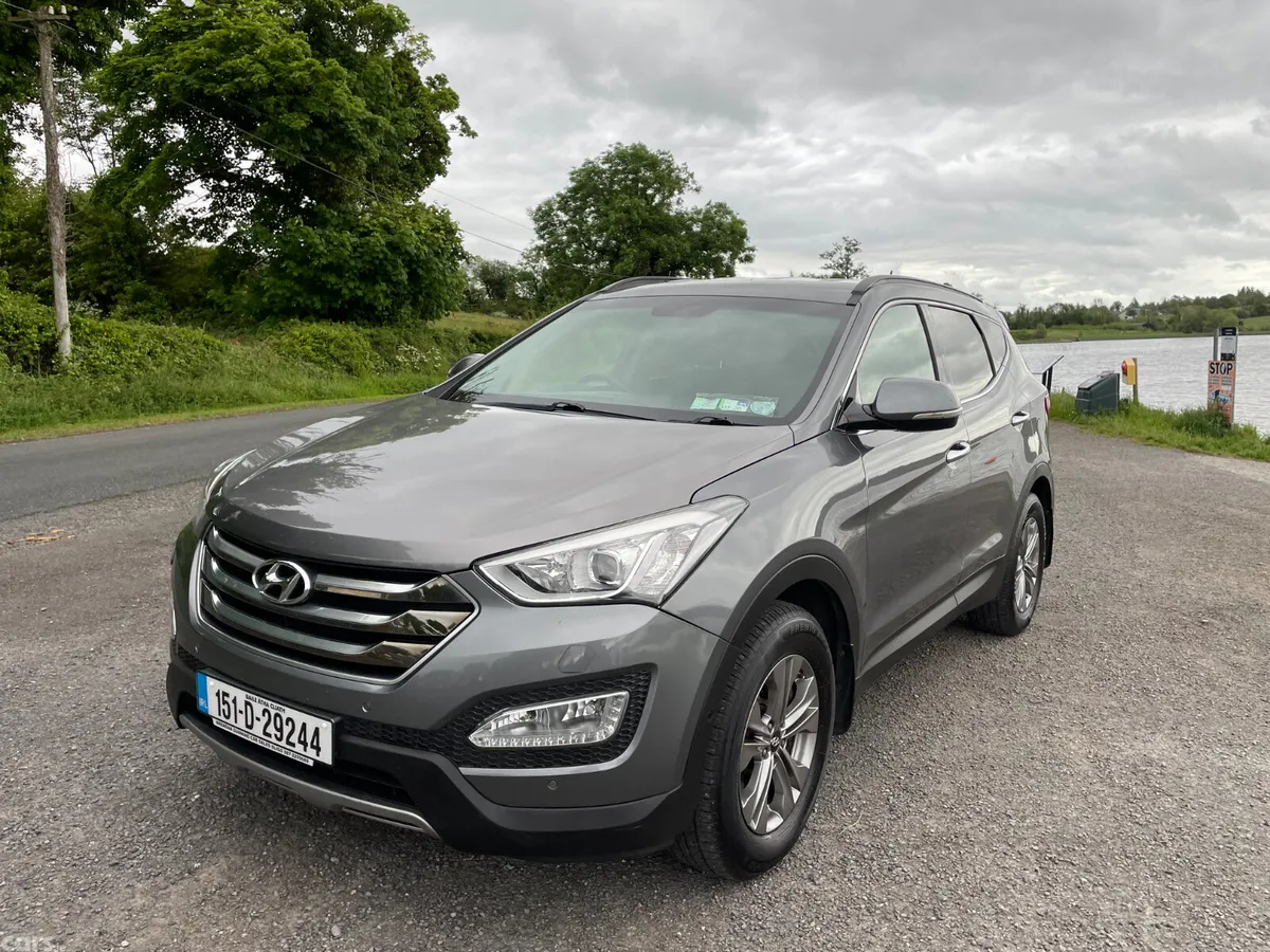 Hyundai Santa Fe SUV, Diesel, 2015, Silver