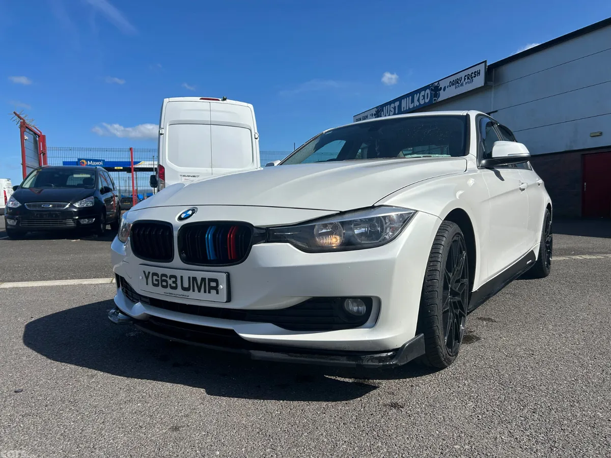 BMW 3-Series Saloon, Diesel, 2013, White
