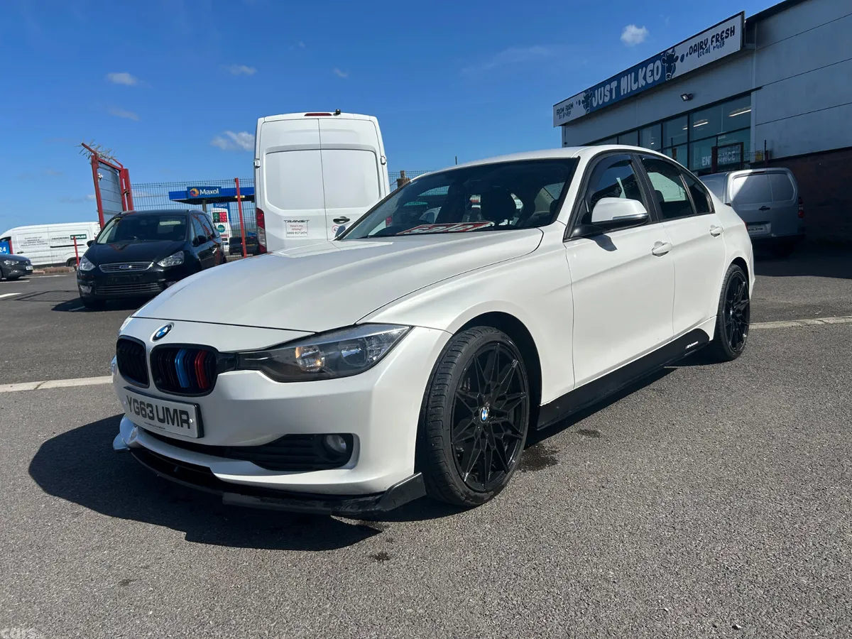 BMW 3-Series Saloon, Diesel, 2013, White