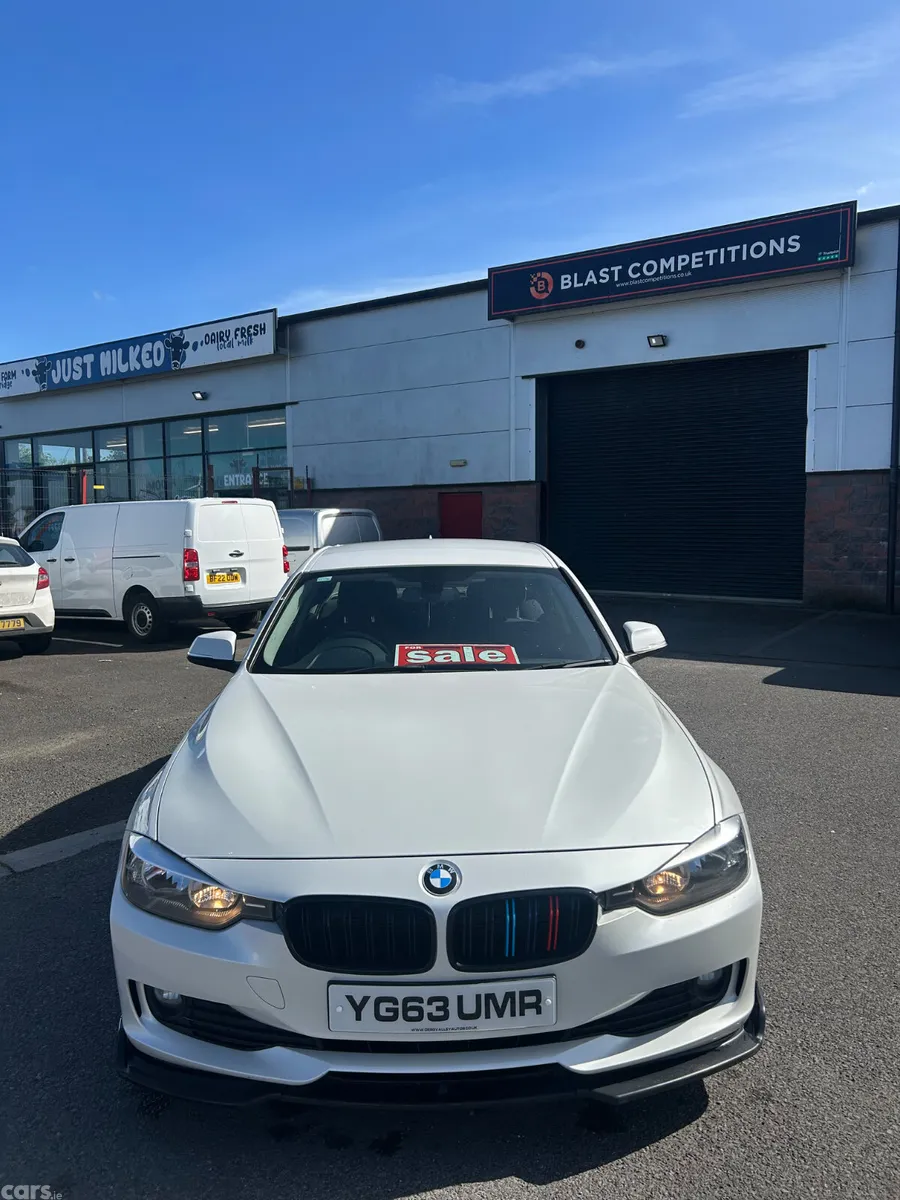 BMW 3-Series Saloon, Diesel, 2013, White