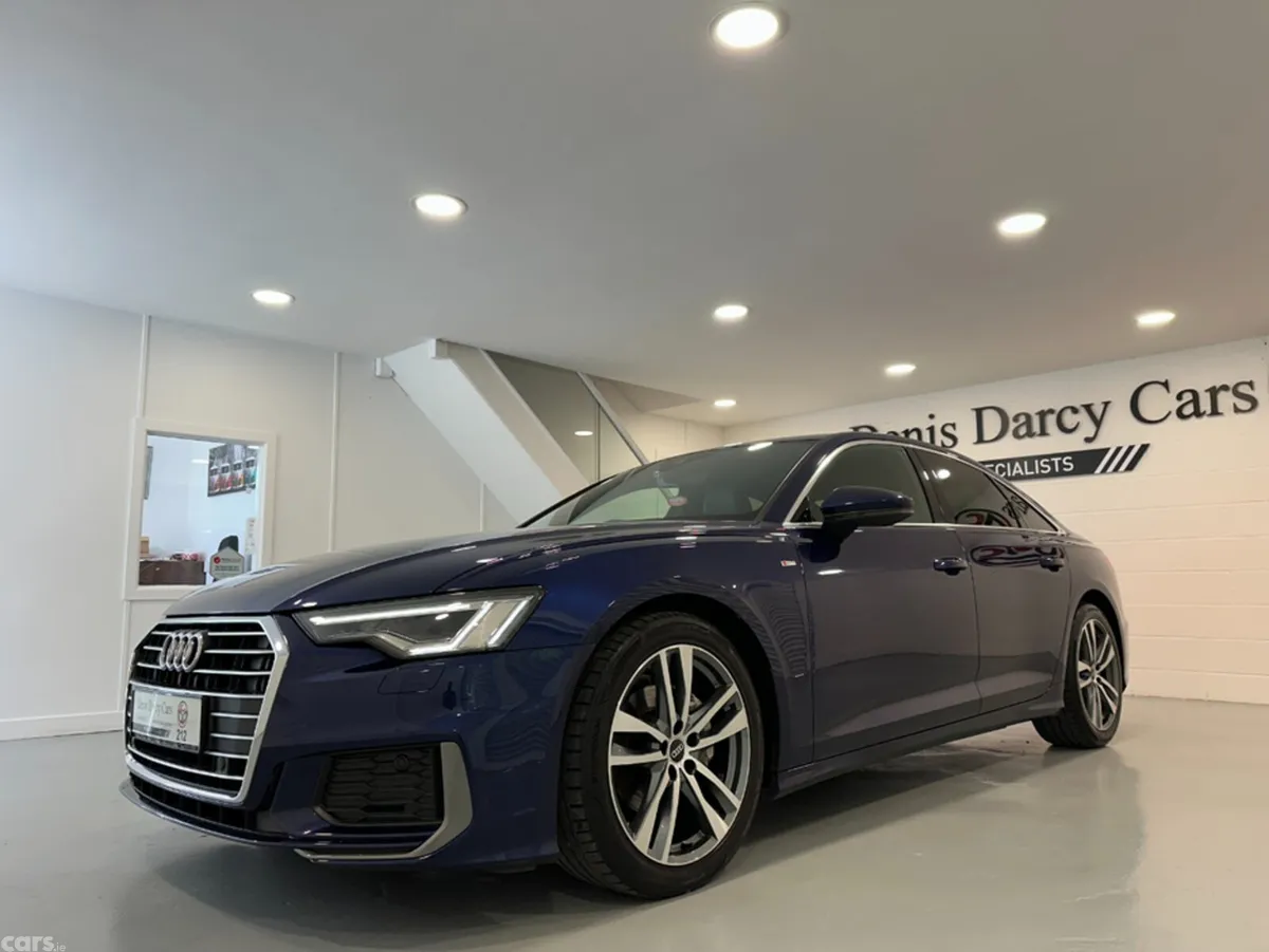 Audi A6 Saloon, Diesel, 2021, Blue