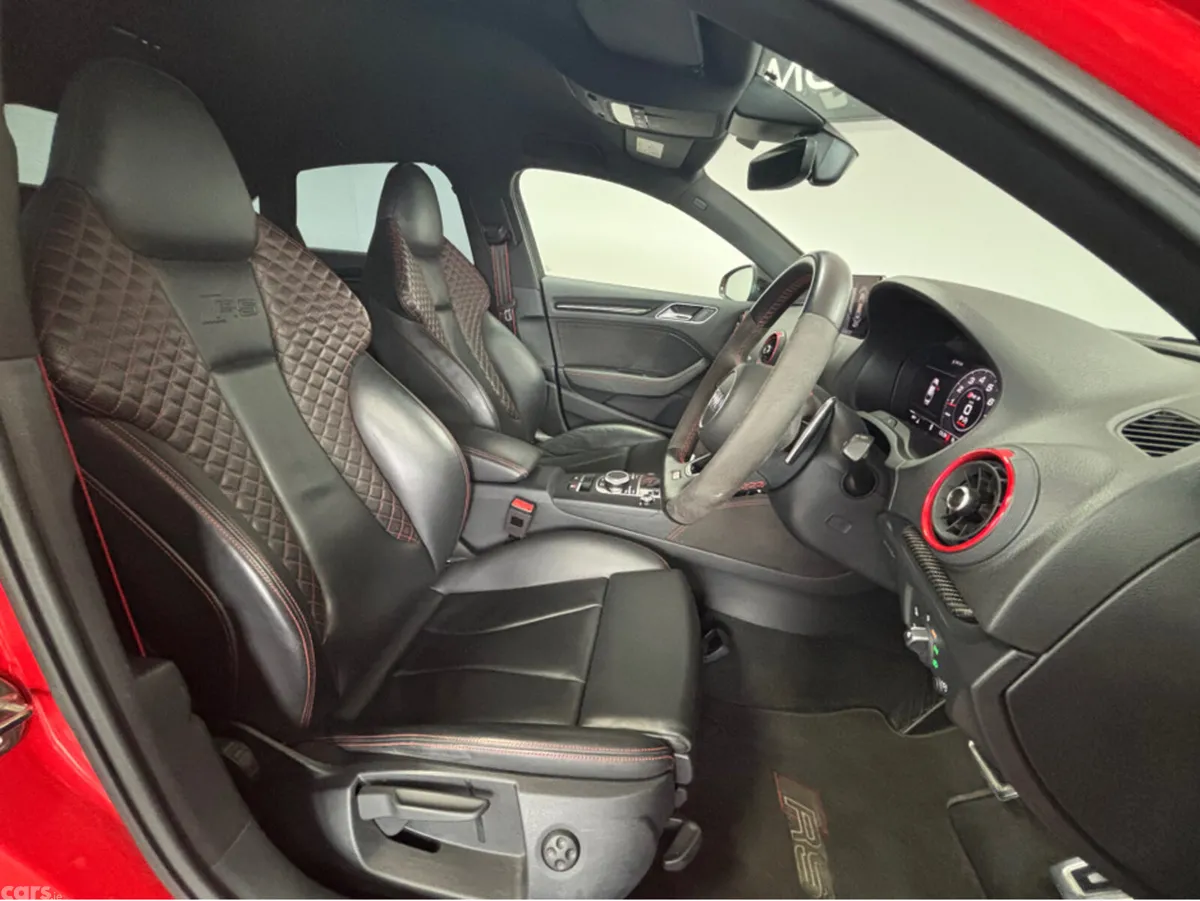 Audi RS3 Saloon, Petrol, 2018, Red