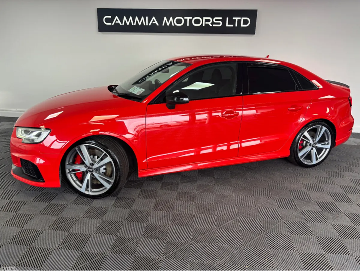 Audi RS3 Saloon, Petrol, 2018, Red