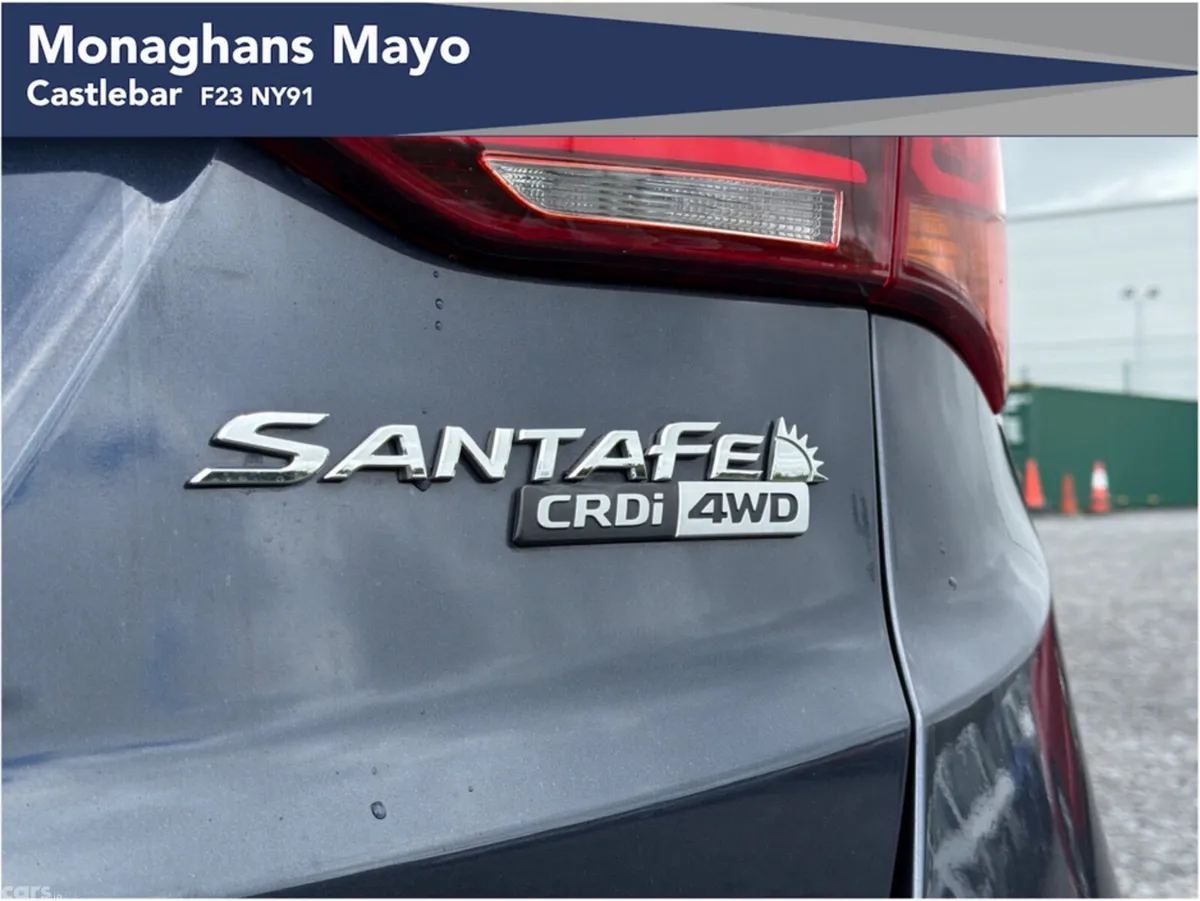 Hyundai Santa Fe SUV, Diesel, 2018, Blue