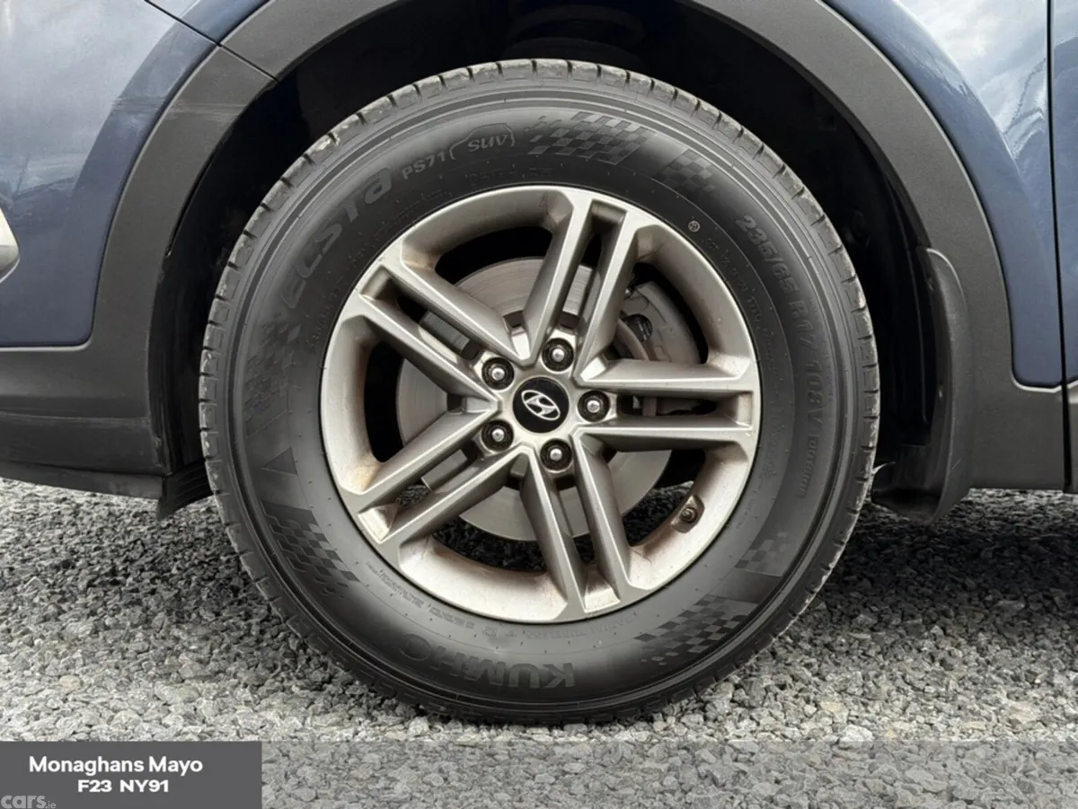 Hyundai Santa Fe SUV, Diesel, 2018, Blue