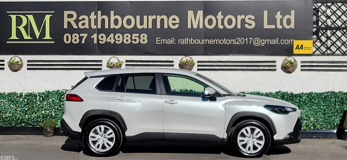 Toyota Corolla Cross SUV, Petrol Hybrid, 2024, White