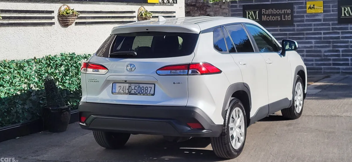 Toyota Corolla Cross SUV, Petrol Hybrid, 2024, White