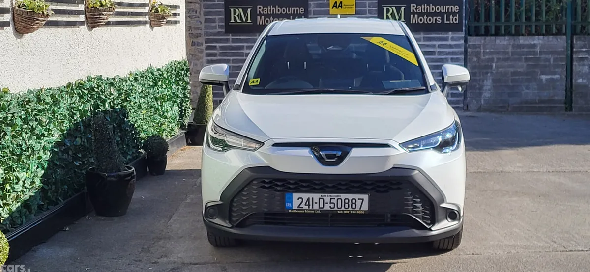 Toyota Corolla Cross SUV, Petrol Hybrid, 2024, White