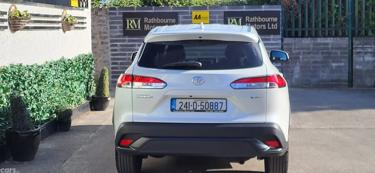 Toyota Corolla Cross SUV, Petrol Hybrid, 2024, White