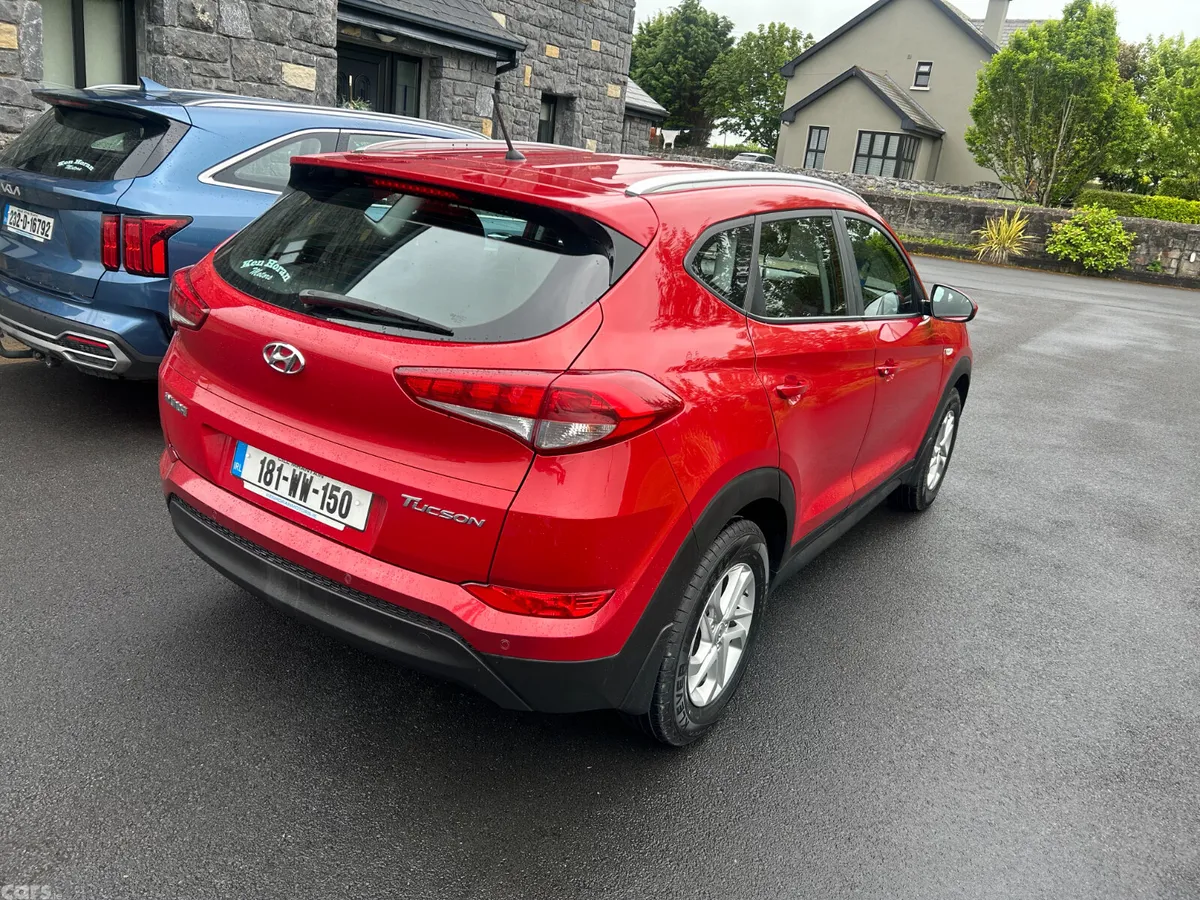 Hyundai Tucson SUV, Diesel, 2018, Red