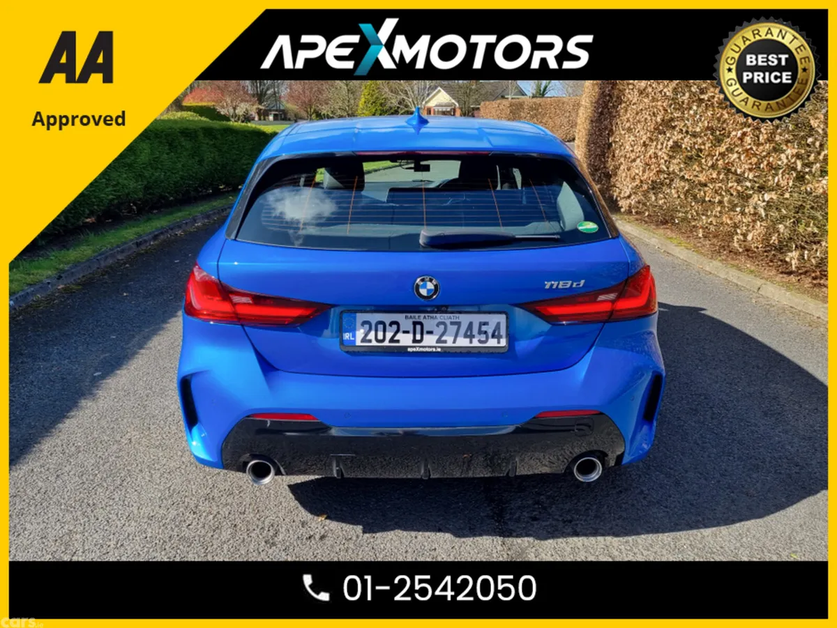 BMW 1-Series Hatchback, Diesel, 2020, Blue