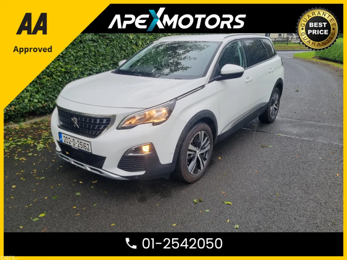 Peugeot 5008 MPV, Petrol, 2020, White