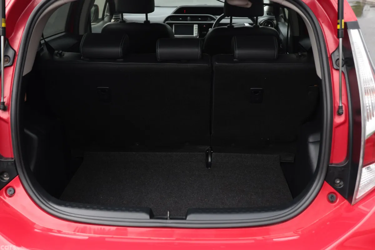 Toyota Aqua Hatchback, Petrol Hybrid, 2015, Red