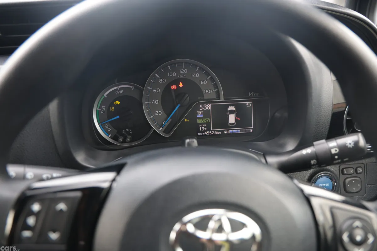 Toyota Vitz Hatchback, Petrol Hybrid, 2019, Blue