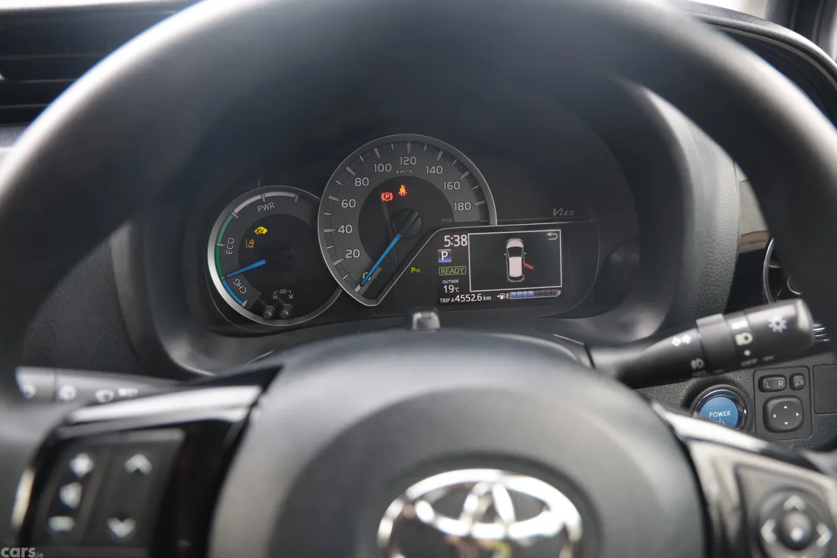 Toyota Vitz Hatchback, Petrol Hybrid, 2019, Blue