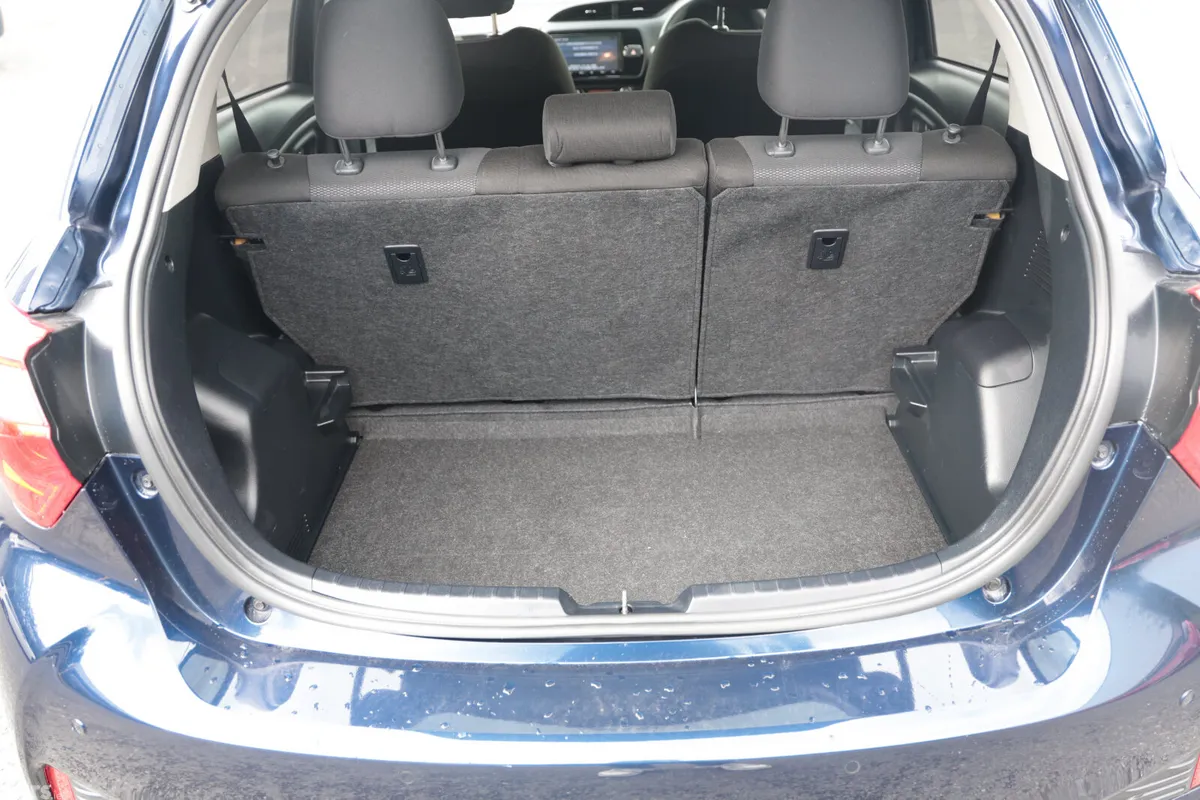 Toyota Vitz Hatchback, Petrol Hybrid, 2019, Blue