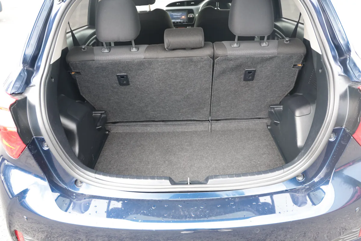 Toyota Vitz Hatchback, Petrol Hybrid, 2019, Blue