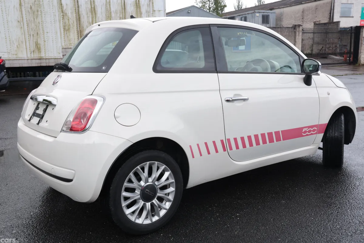 Fiat 500 Hatchback, Petrol, 2015, White