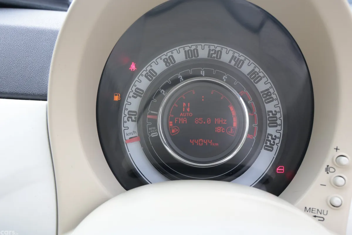 Fiat 500 Hatchback, Petrol, 2015, White