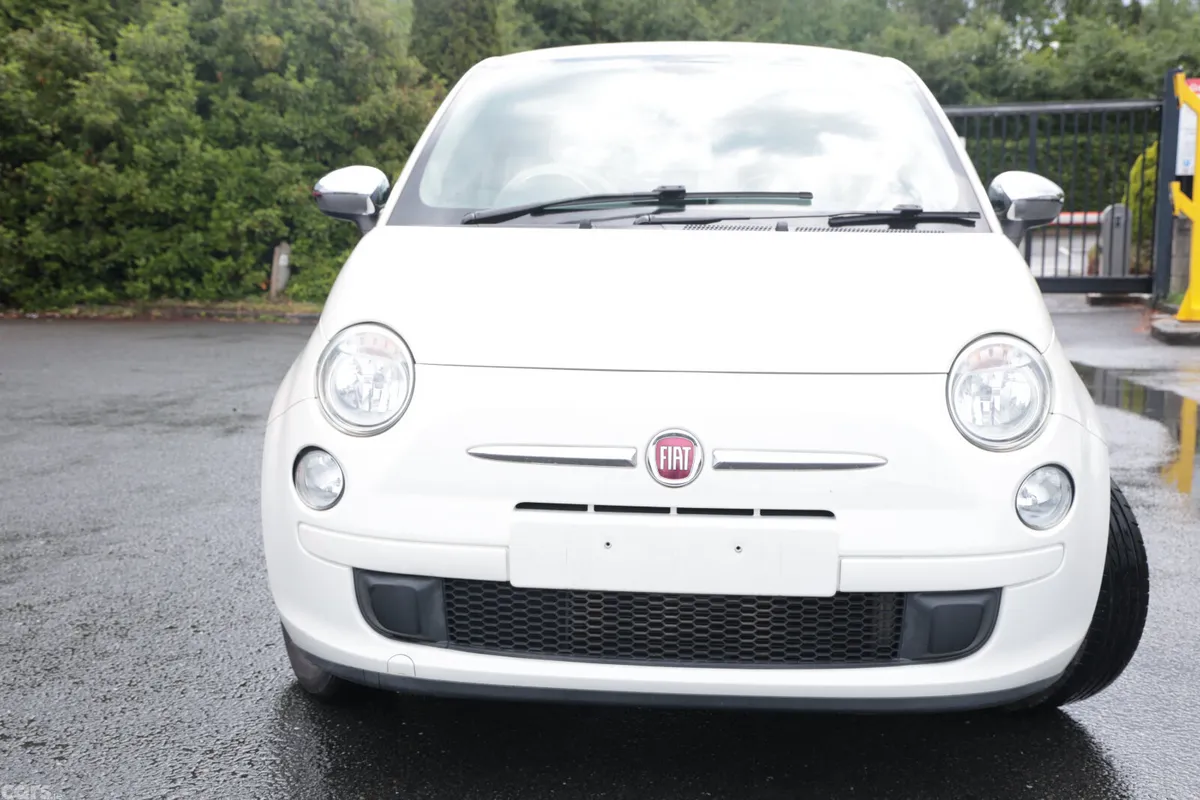 Fiat 500 Hatchback, Petrol, 2015, White