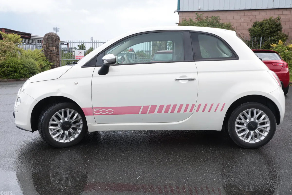 Fiat 500 Hatchback, Petrol, 2015, White