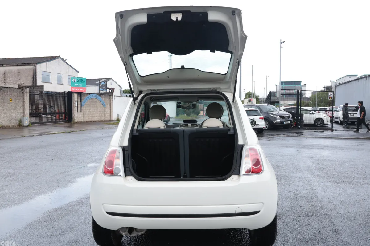 Fiat 500 Hatchback, Petrol, 2015, White