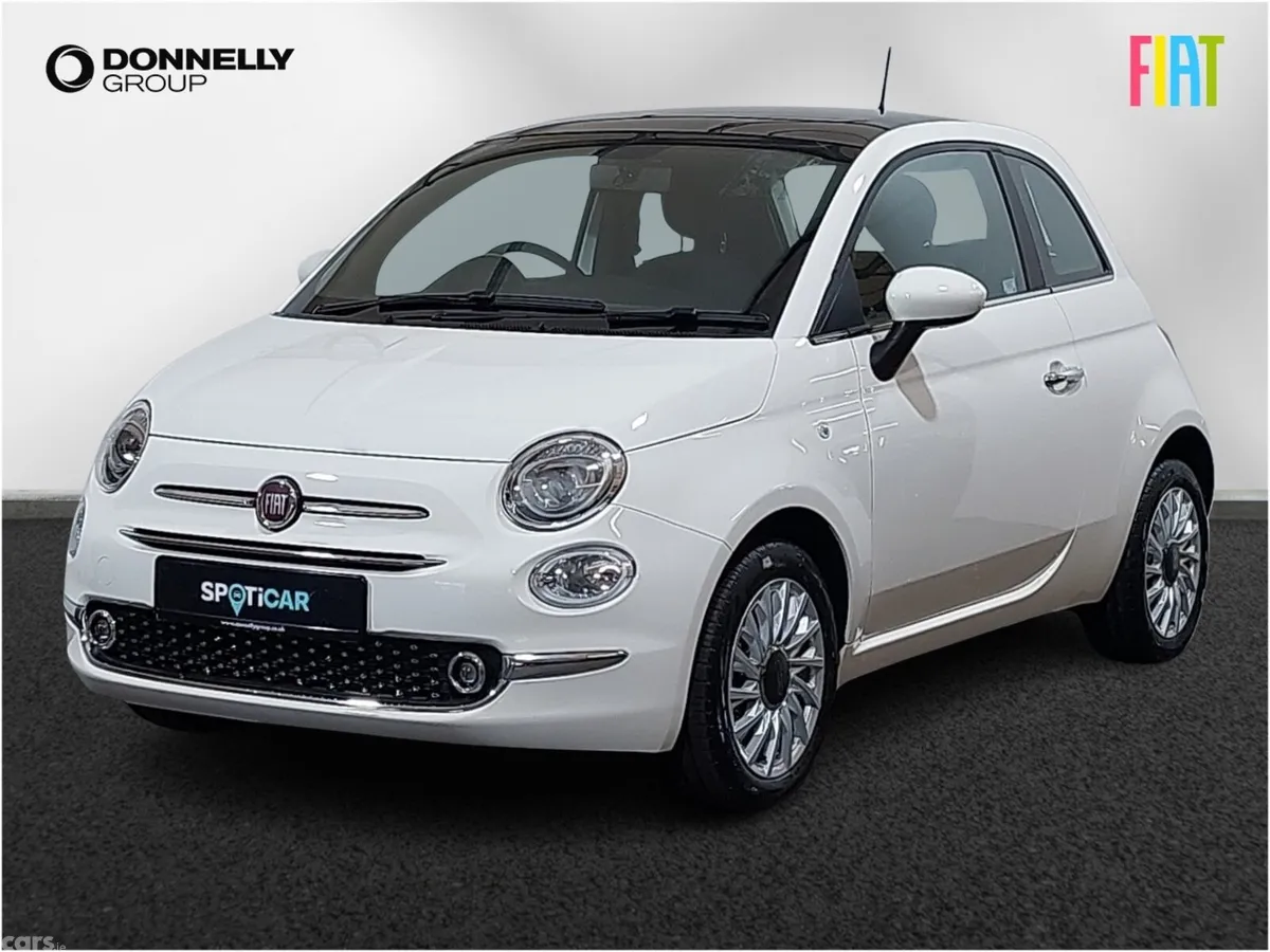 Fiat 500 Hatchback, Petrol, 2024, White