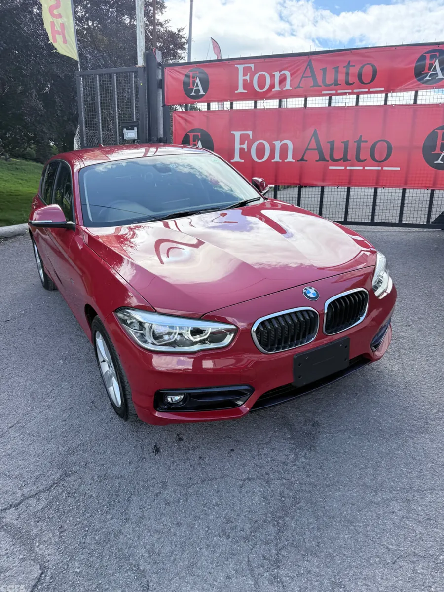 BMW 1-Series Hatchback, Diesel, 2017, Red