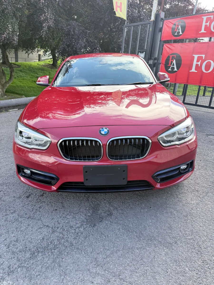 BMW 1-Series Hatchback, Diesel, 2017, Red