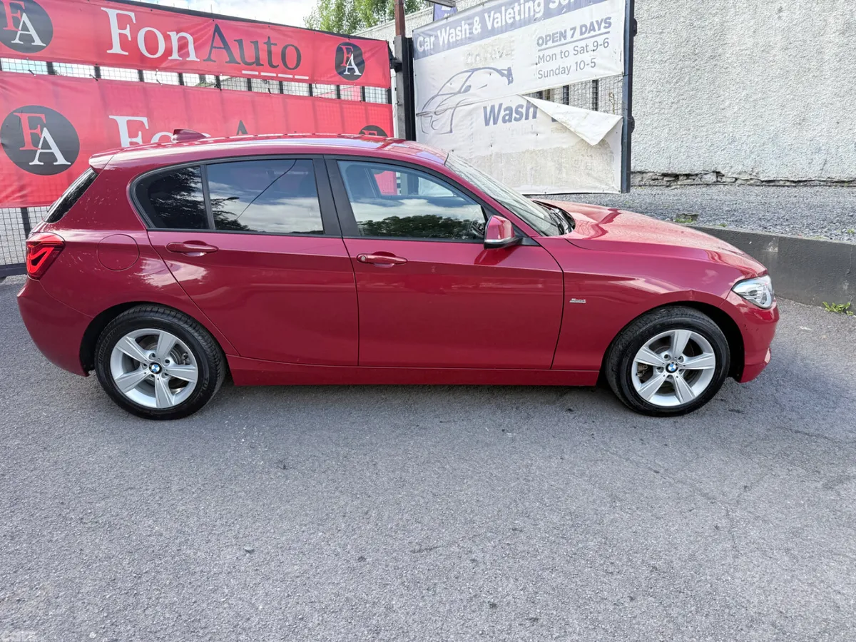 BMW 1-Series Hatchback, Diesel, 2017, Red
