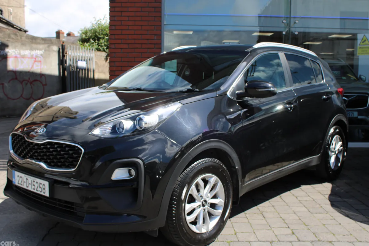 Kia Sportage SUV, Diesel Hybrid, 2022, Black